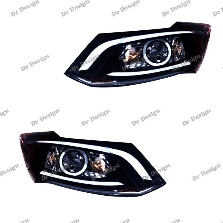 چراغ جلو اسپرت ساینا و کوییک طرح باکستر سفید