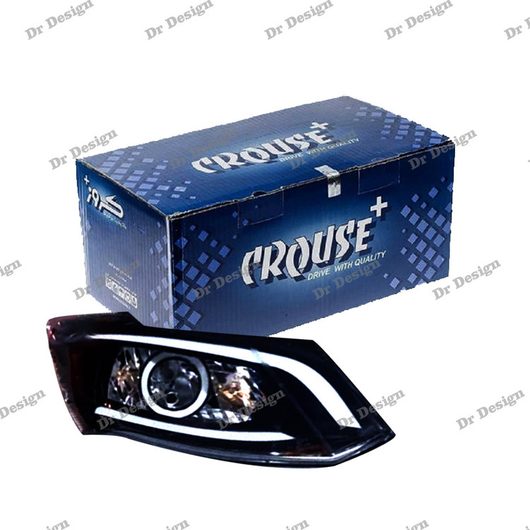 چراغ جلو اسپرت ساینا و کوییک کروز طرح باکستر سفید