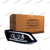 چراغ جلو اسپرت ساینا و کوییک مدرن طرح باکستر سفید