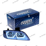 چراغ جلو اسپرت پژو پارس کروز طرح بی ام و داخل سفید