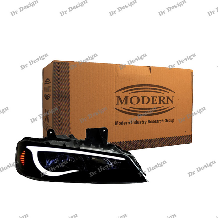 چراغ جلو اسپرت پژو پارس مدرن طرح جی تی