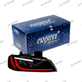 چراغ جلو اسپرت پژو پارس کروز طرح ان اف اس سفید قرمز