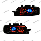 چراغ جلو اسپرت 405 طرح گرگ فولکالر