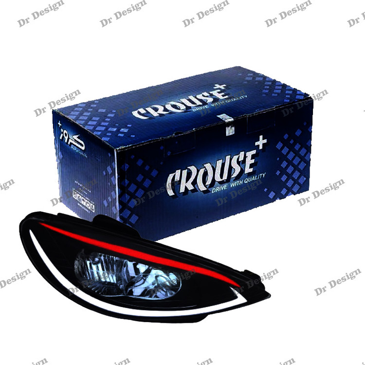 چراغ جلو اسپرت 206 کروز طرح نایک