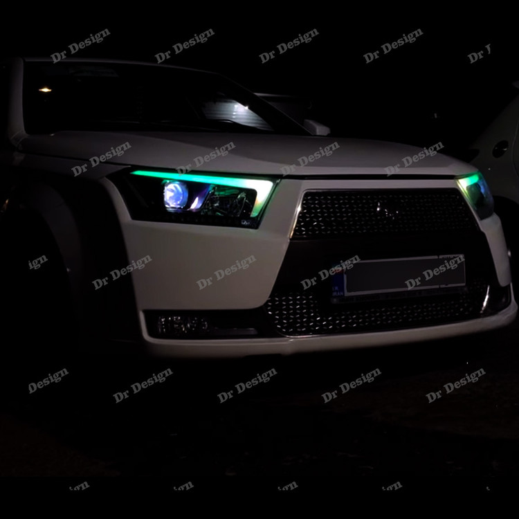 چراغ جلو اسپرت دنا پلاس فولکالر