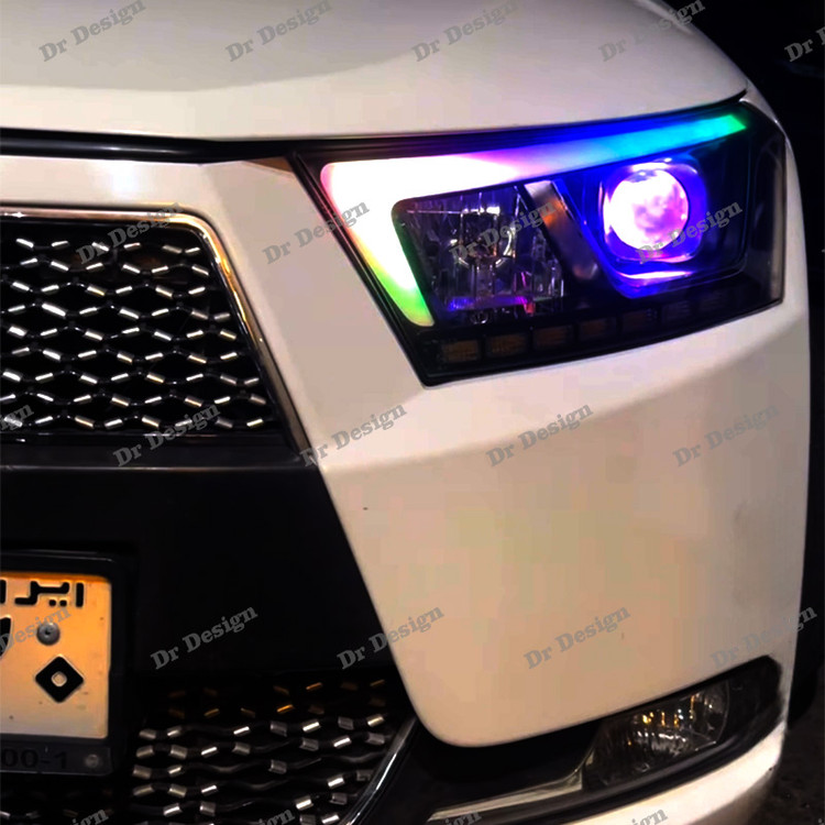 چراغ جلو اسپرت دنا پلاس فولکالر