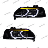 چراغ جلو اسپرت پراید طرح هگزا