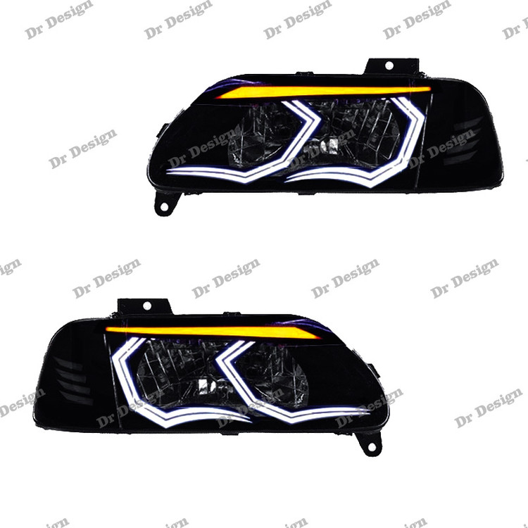 چراغ جلو اسپرت پراید طرح هگزا