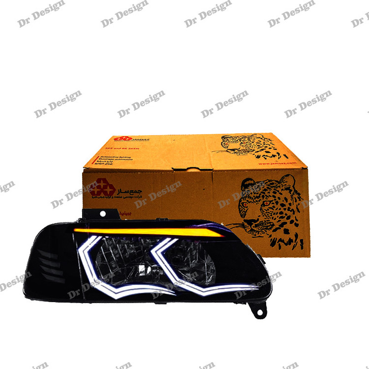 چراغ جلو اسپرت پراید جمع ساز طرح هگزا