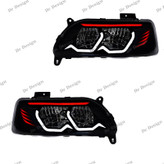 چراغ جلو اسپرت پراید طرح بی ام و