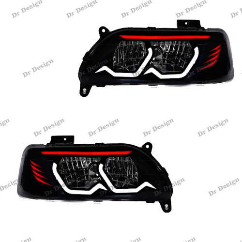 چراغ جلو اسپرت پراید طرح بی ام و