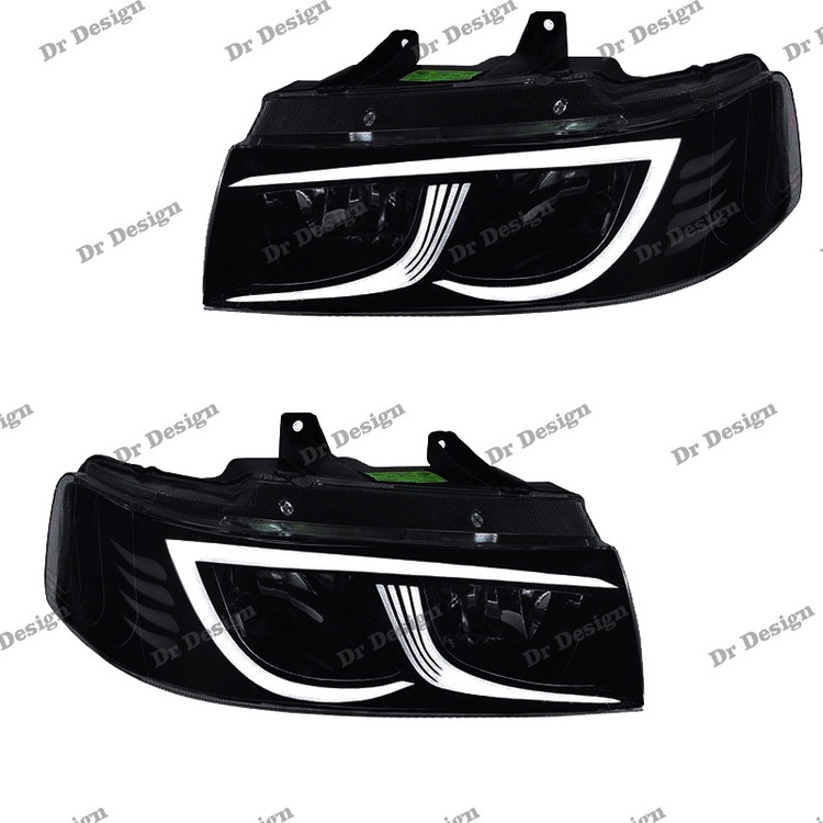 چراغ جلو اسپرت سمند طرح آبشاری سفید