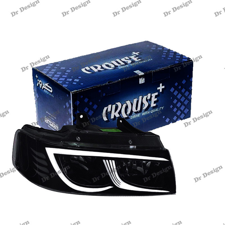 چراغ جلو اسپرت سمند کروز طرح آبشاری سفید