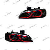 چراغ جلو اسپرت پارس طرح ترانسفورمد قرمز