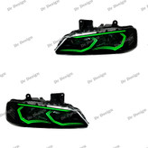 چراغ جلو اسپرت پارس طرح ترانسفورمد سبز