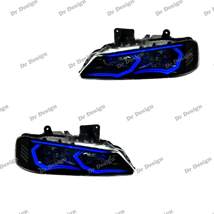 چراغ جلو اسپرت پارس طرح ترانسفورمد آبی