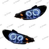 چراغ جلو اسپرت 206 طرح GT