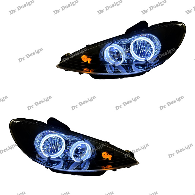 چراغ جلو اسپرت 206 طرح GT