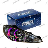 چراغ جلو اسپرت پژو 206 کروز طرح آی 8 فولکالر