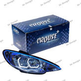 چراغ جلو اسپرت 206 کروز طرح انگری