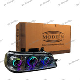 چراغ جلو اسپرت 405 اس ال ایکس مدرن طرح سه حلقه فولکالر