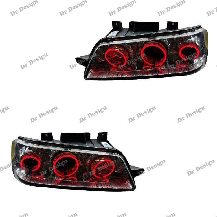 چراغ جلو اسپرت 405 اس ال ایکس طرح سه حلقه قرمز