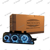 چراغ جلو اسپرت 405 اس ال ایکس مدرن طرح سه حلقه سفید