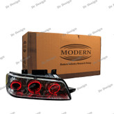 چراغ جلو اسپرت 405 اس ال ایکس مدرن طرح سه حلقه قرمز