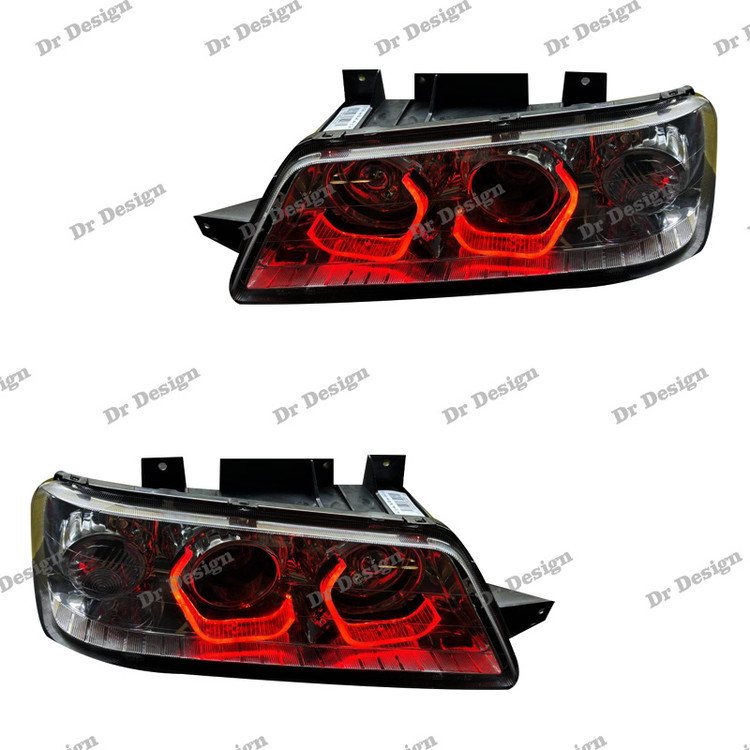 چراغ جلو اسپرت 405 SLX طرح بی ام و قرمز