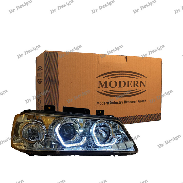 چراغ جلو اسپرت 405 SLX مدرن طرح بی ام و سفید