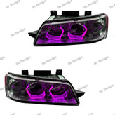چراغ جلو اسپرت 405 SLX طرح بی ام و صورتی