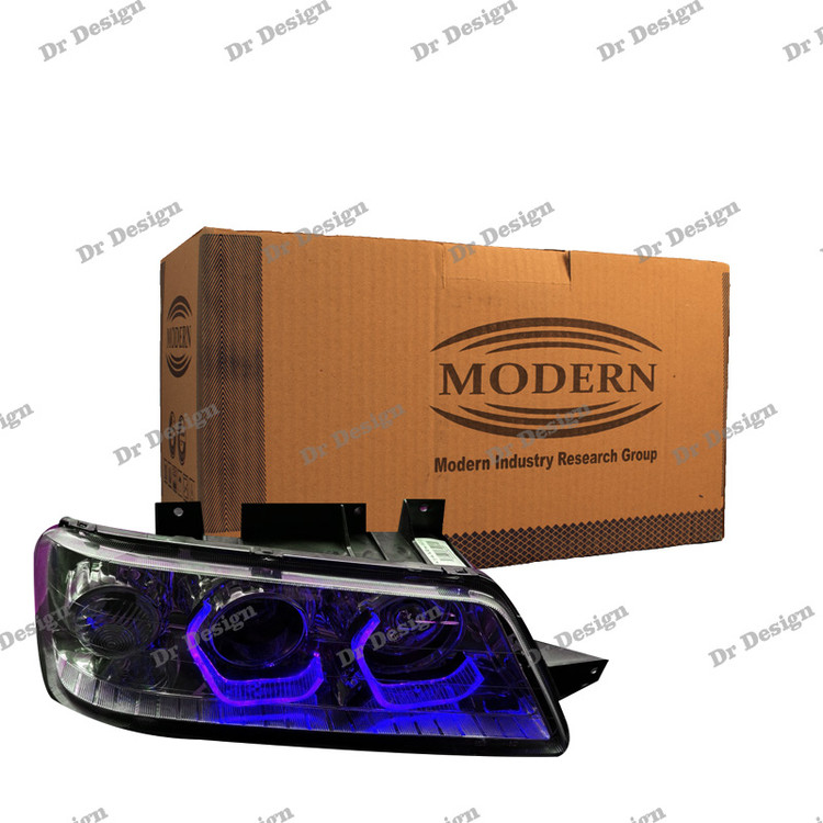 چراغ جلو اسپرت 405 SLX مدرن طرح بی ام و بنفش