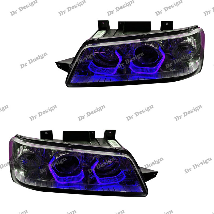 چراغ جلو اسپرت 405 SLX طرح بی ام و بنفش