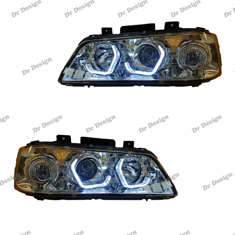 چراغ جلو اسپرت 405 SLX طرح بی ام و سفید