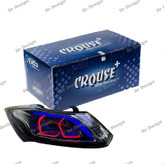 چراغ جلو اسپرت ساینا و کوئیک کروز طرح انگری سه بعدی