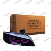 چراغ جلو اسپرت پارس مدرن طرح Bmw بنفش داخل مشکی