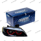 چراغ جلو اسپرت پارس کروز طرح Bmw قرمز داخل مشکی