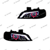 چراغ جلو اسپرت پژو پارس طرح انگری