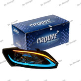 چراغ جلو اسپرت ساینا و کوییک کروز طرح لکسوس آبی یخی