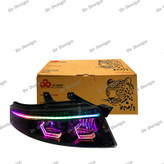 چراغ جلو اسپرت سمند سورن جمع ساز طرح هگزا فولکالر داخل مشکی