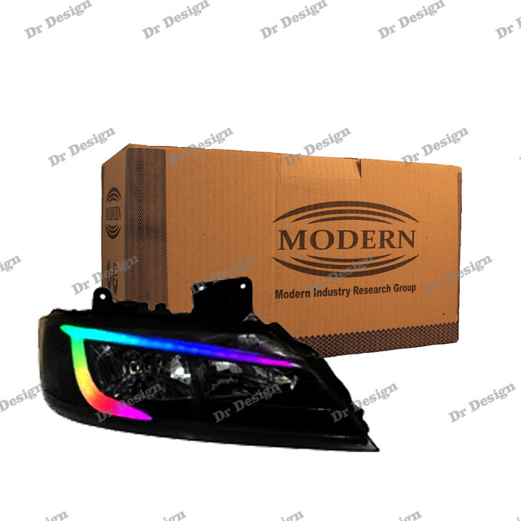 چراغ جلو اسپرت پژو پارس کروز طرح GTR فولکالر