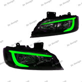 چراغ جلو اسپرت پژو پارس طرح GTR فولکالر