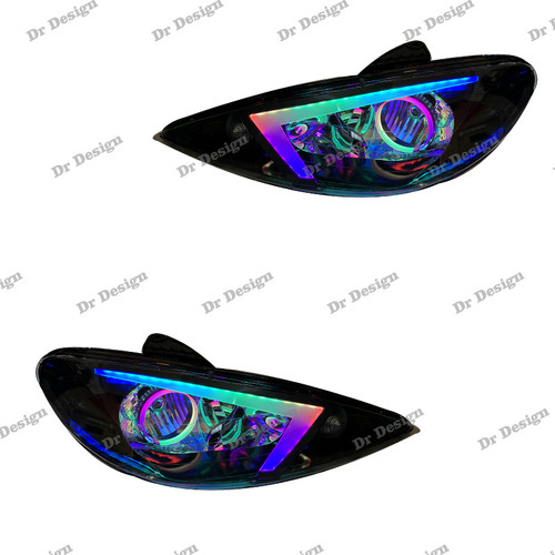 چراغ جلو اسپرت 206 طرح NX فولکالر