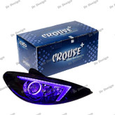 چراغ جلو اسپرت 206 کروز طرح NX بنفش