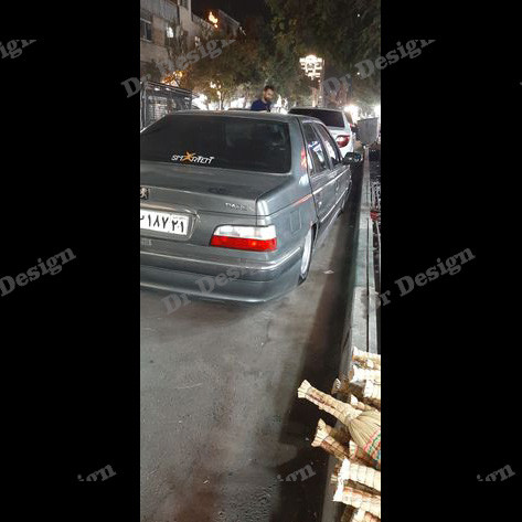 چراغ خطر پژو پارس ای ال ایکس بالا سفید جمع ساز
