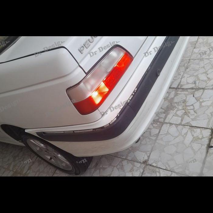 چراغ خطر پژو پارس ای ال ایکس بالا سفید جمع ساز