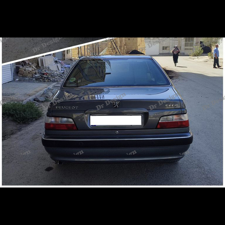 چراغ خطر پژو پارس ای ال ایکس بالا سفید جمع ساز