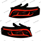 چراغ جلو اسپرت سمند سورن طرح گوزن دو حالته