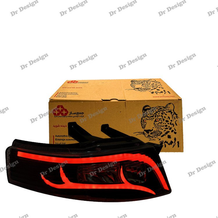 چراغ جلو اسپرت سمند سورن جمع ساز طرح گوزن دو حالته
