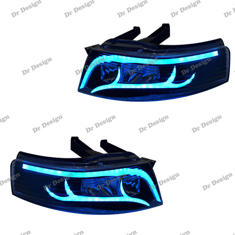 چراغ جلو اسپرت سمند سورن طرح گوزن دو حالته